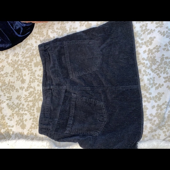 Forever 21 Corduroy Black Jean Skirt - Picture 3 of 3